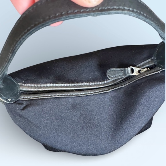 Vintage Coach Neo Pouch No. 6295 Black Nylon Mini Shoulder Bag Y2K - Picture 6 of 7